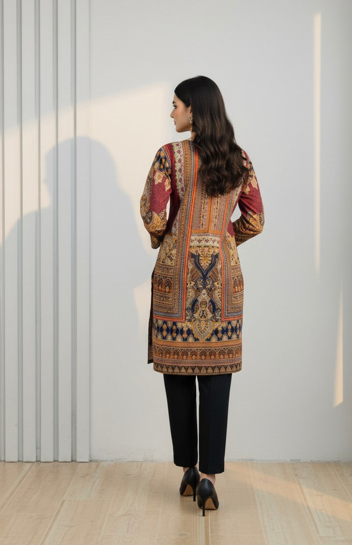 AFSANA 2-PC PRINTED SUIT