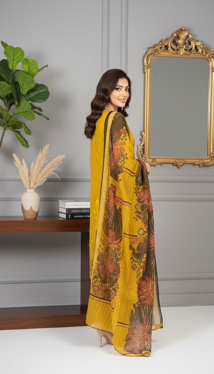 MAPLE GRACE-EMBROIDERED 3-PC LUXURY PRET