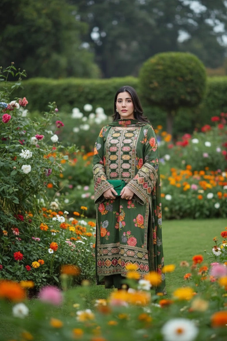 BEST SELLING - GULBAHAR LUXURY -3 PC SUIT