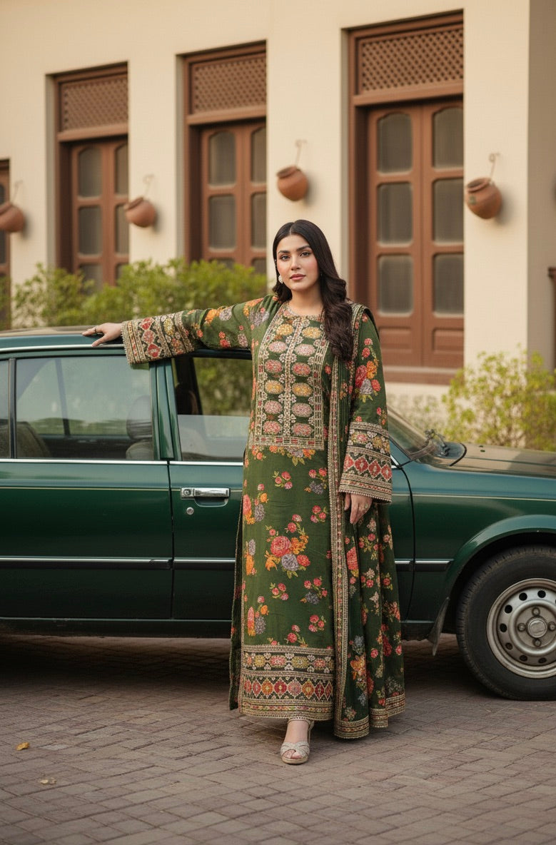 BEST SELLING - GULBAHAR LUXURY -3 PC SUIT