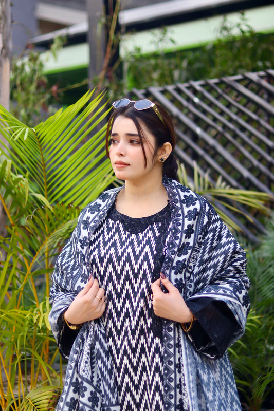 DASTAAN – ZIG ZAG PRINTED 3-PC