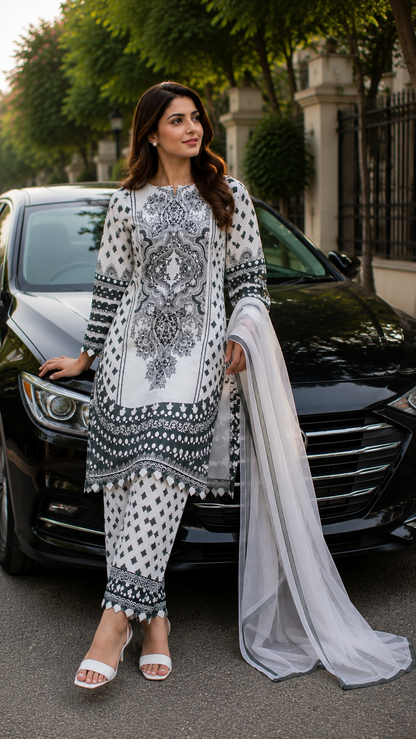 HOORIA LUXE 3-PC SUIT