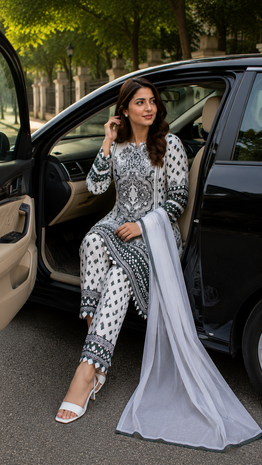 HOORIA LUXE 3-PC SUIT