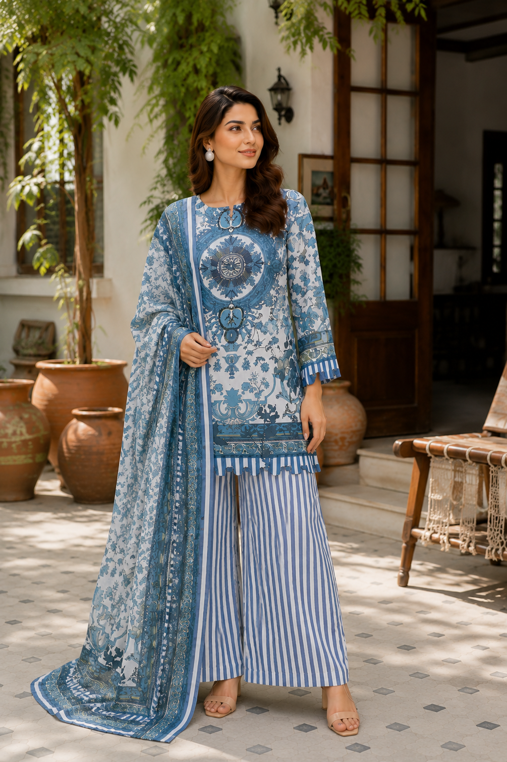 MAHPARA ELEGENCE  3-PC SUIT