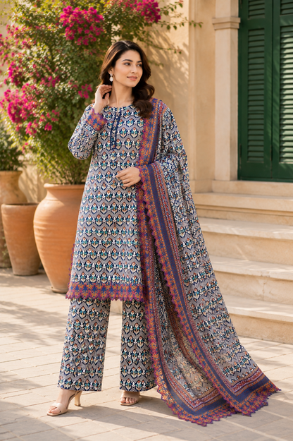 SEHAR LUXE  3-PC Suit