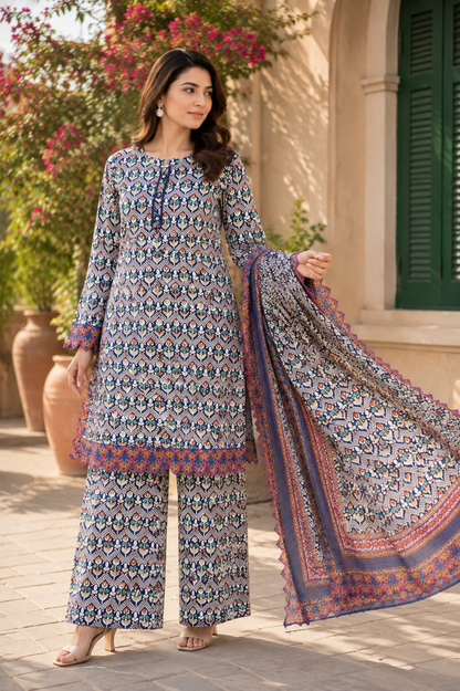 SEHAR LUXE  3-PC Suit