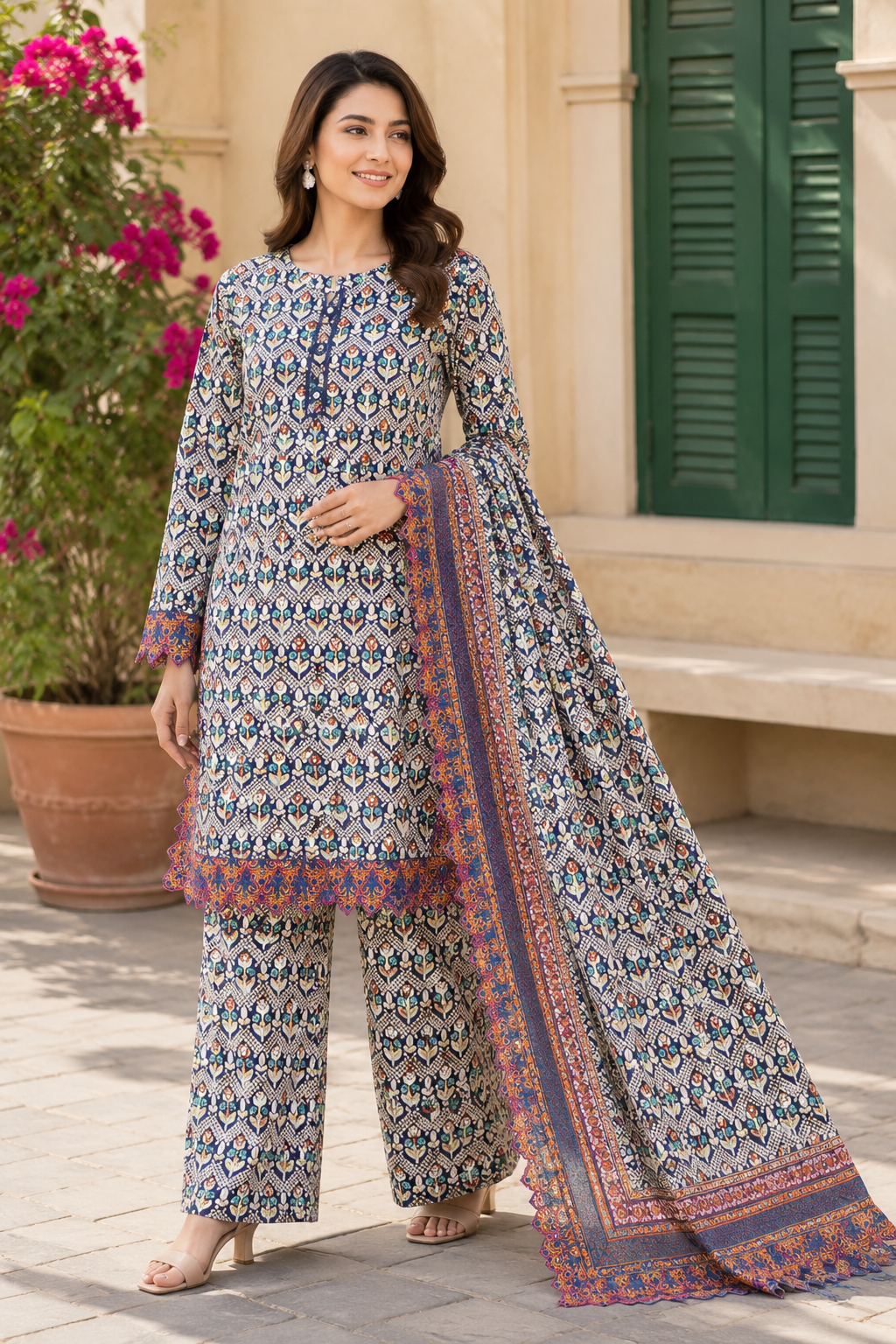 SEHAR LUXE  3-PC Suit