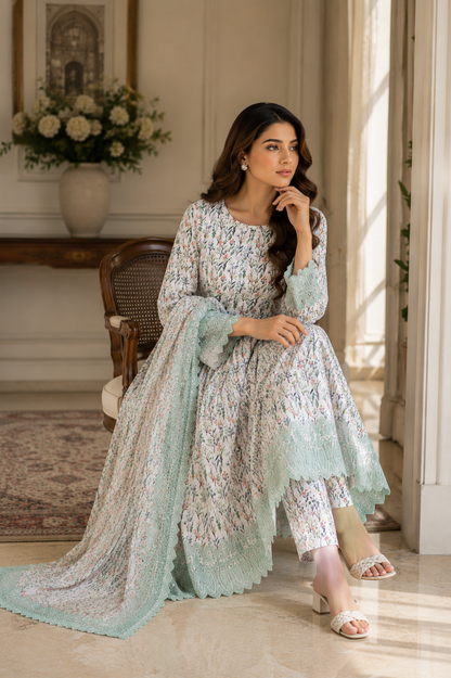 SHEHNAZ FROCK 3-PC Suit