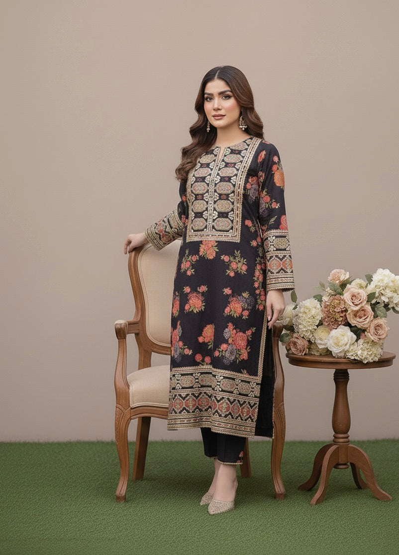 BEST SELLING - GULNAZ  LUXURY-3 PC SUIT